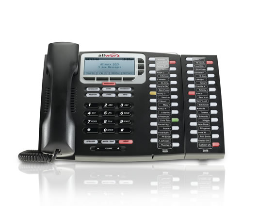 thumbnail image 2 of Allworx 8400013 Replacement Handset For 9224 & 9212 Business Phones (Refurbished) 2 of 6